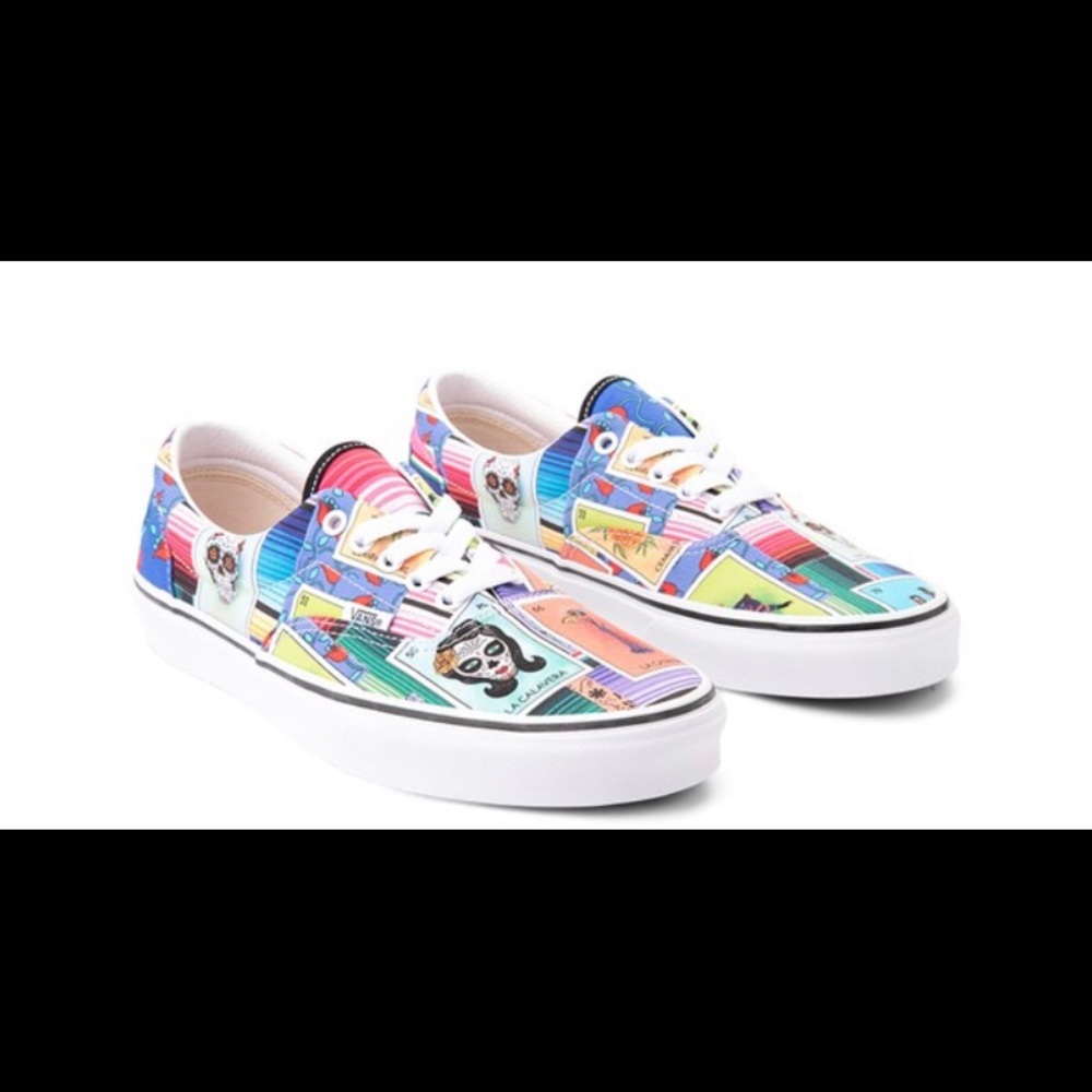 Vans Loteria Era Skate Shoe - Patchwork Multicolor